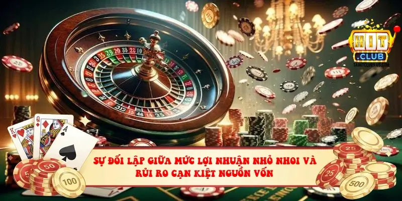 Sự đối lập giữa mức lợi nhuận nhỏ nhoi và rủi ro cạn kiệt nguồn vốn