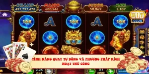 Tính năng quay tự động và phương pháp kích hoạt thủ công